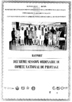 RAPPORT DEUXIEME SESSION ORDINAIRE DU COMITE NATIONAL DE PILOTAGE