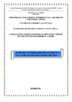 CoE-EIE Rapport Financier intérimaire juillet-décembre 2023