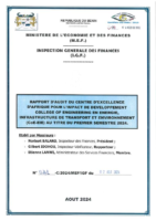 RAPPORT IGF N° 41 PREMIER SEMESTRE 2024